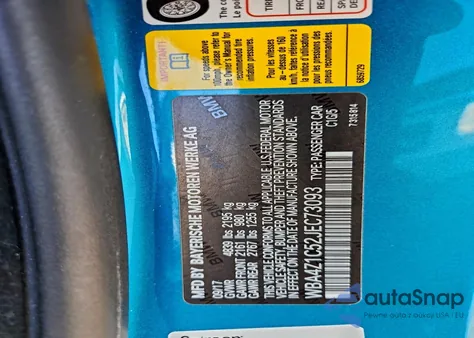 2018 BMW 430I from USA, damaged, VIN WBA4Z1C52JEC73093